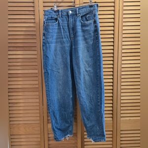 American Eagle Distressed Mom Jeans
